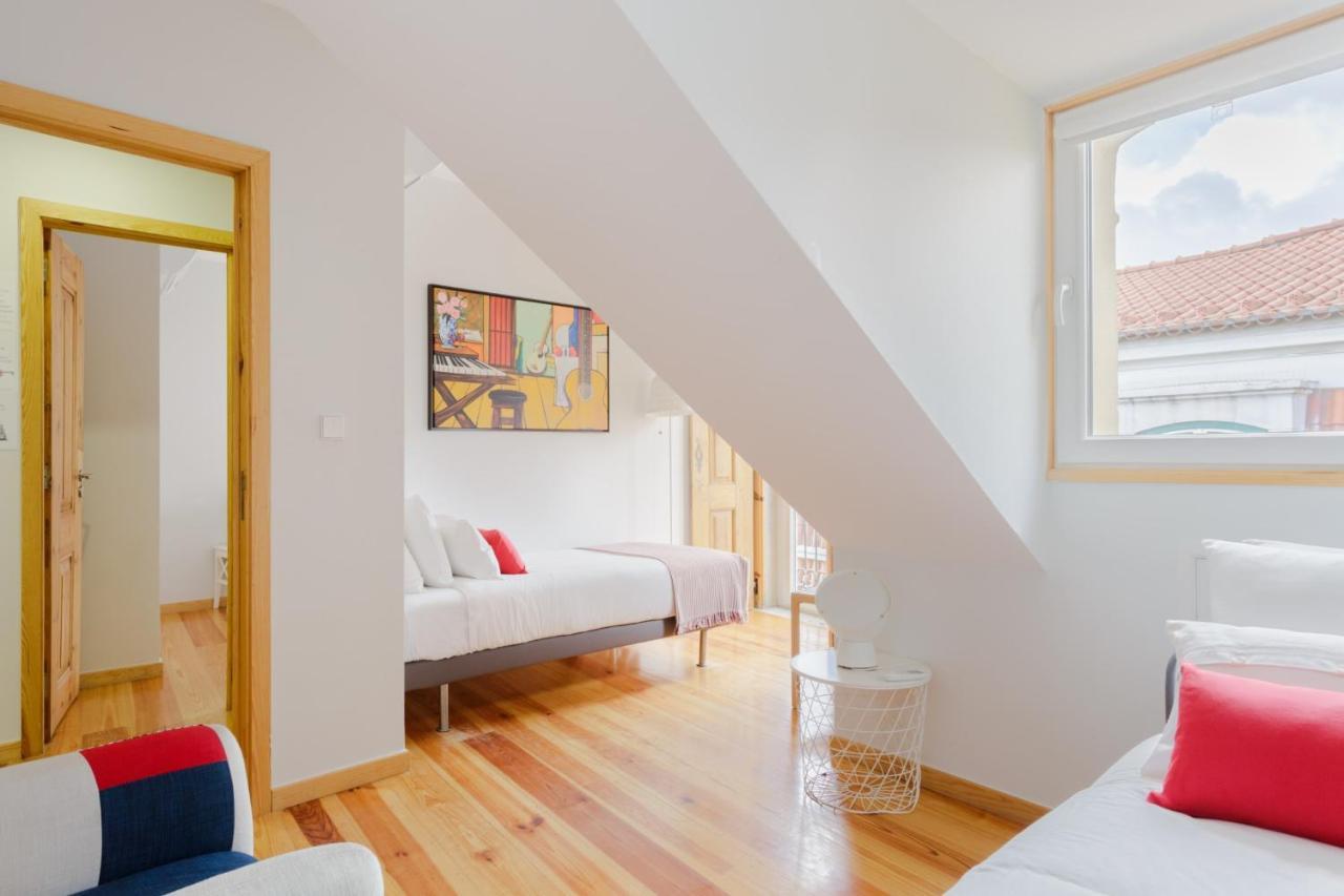 Amazing Rooftop Terrace With River And Historic City View 4 Bedrooms 4 Bathrooms Ac 19Th Century Building Chiado Lisabona Exterior foto