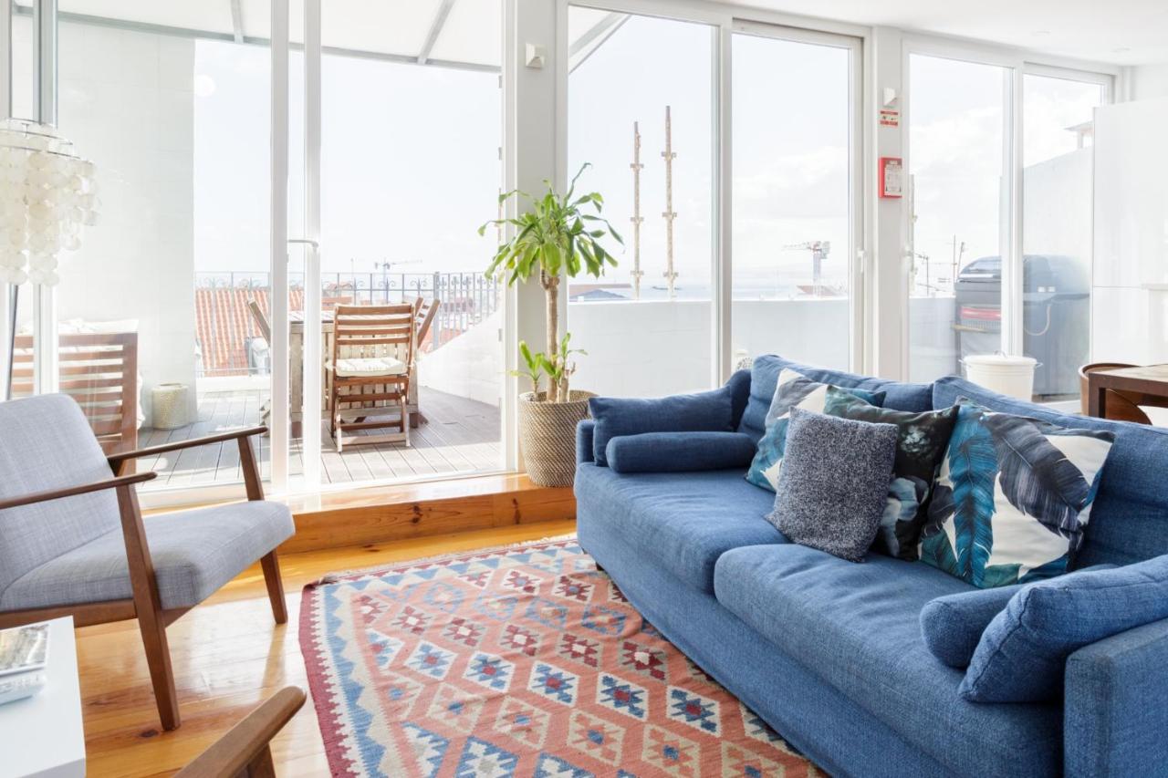 Amazing Rooftop Terrace With River And Historic City View 4 Bedrooms 4 Bathrooms Ac 19Th Century Building Chiado Lisabona Exterior foto