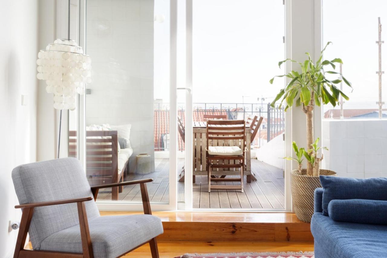 Amazing Rooftop Terrace With River And Historic City View 4 Bedrooms 4 Bathrooms Ac 19Th Century Building Chiado Lisabona Exterior foto
