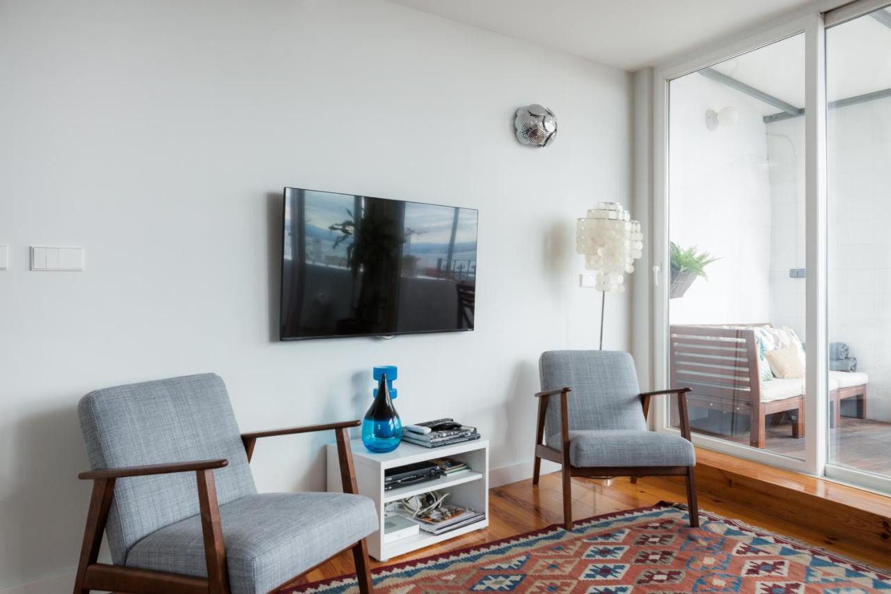 Amazing Rooftop Terrace With River And Historic City View 4 Bedrooms 4 Bathrooms Ac 19Th Century Building Chiado Lisabona Exterior foto